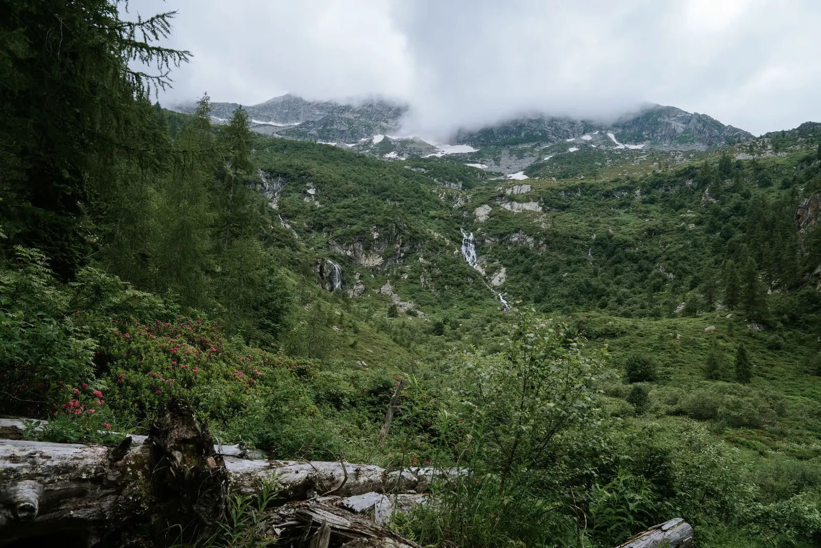 Rock and scree on the valley walk